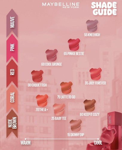Maybelline Superstay Teddy Tint Lip Colour 75 LATTE TO GO - Picture 4 of 12