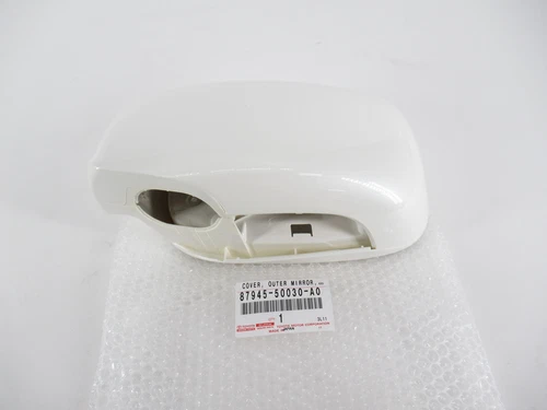 Genuine OEM Lexus 87945-50030-A0 Driver LH Side Mirror Cover White Pearl