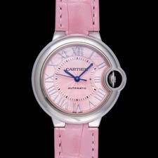Cartier Ballon Bleu de Cartier 33 mm Automatic Pink Dial Stainless Steel Ladi... 2