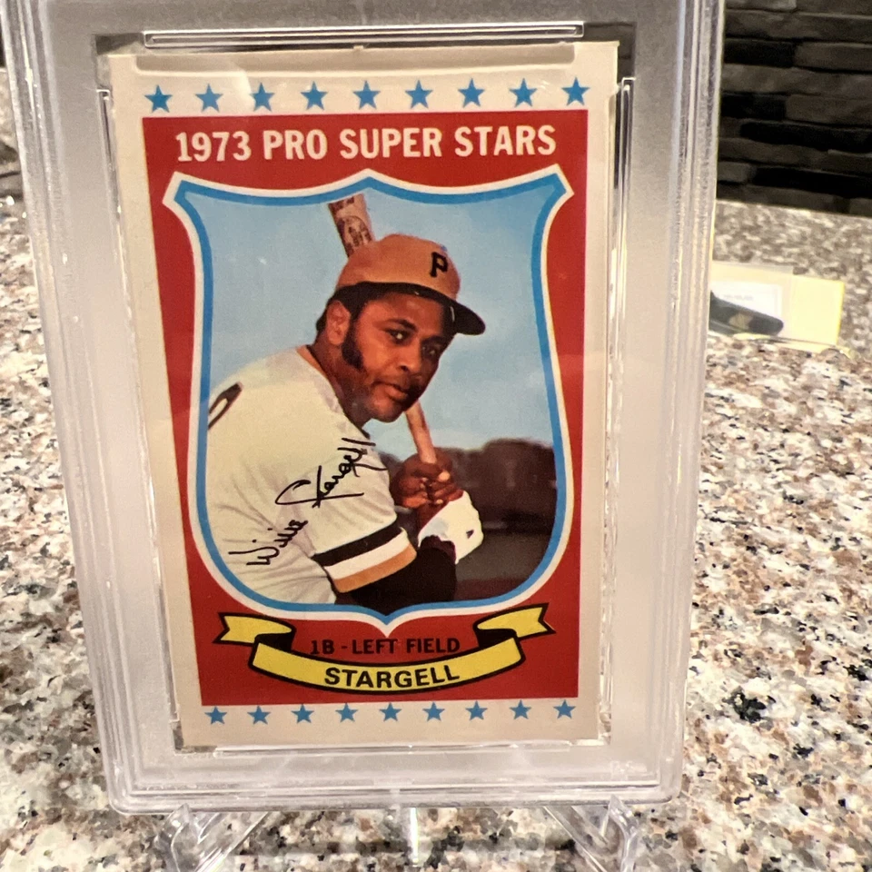 Willie Stargell 1973 Kellogg's Pro Super Stars #25 PSA 10 GEMA COMO NUEVA - PIRATAS 🔥 Foto 2 de 4