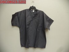 NWOT - Needs Sewn, Fashion Seal Women's Grey V-Neck Tunic Fashion Poplin, Size L