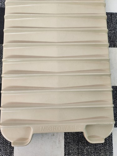 Vtg Anchor Hocking MicroWare Microwave Roasting Rack 479**Has 2 Broken off Legs - Picture 4 of 16