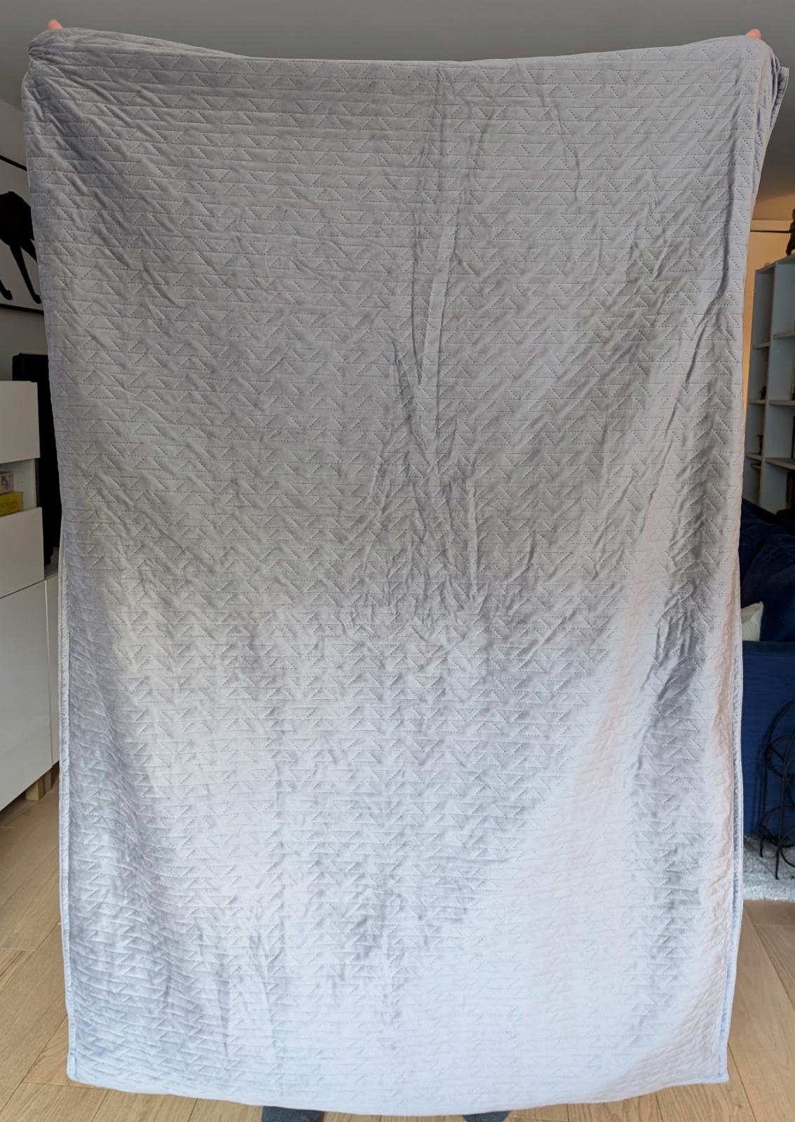 Pendleton Weighted Blanket 15 Pounds Gray 48 x 72 in-image