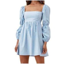 RUFFLE SLEEVE MINI DRESS NWOT