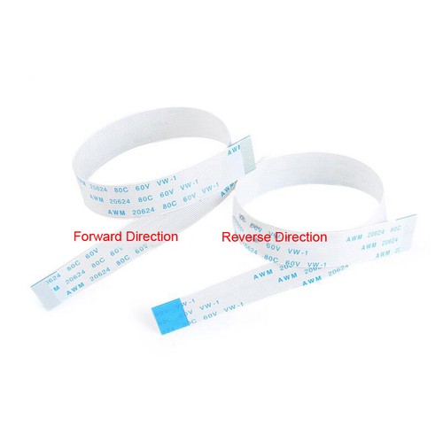 18-Pin 0.5mm 1mm Pitch FPC FFC Flexible Flat Cable 80C Forward/Reverse ...