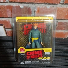 DC Direct Classic Crime Syndicate Owlman Owl Man Figure 