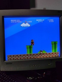 NES FAM MARIO BROS ROAD FIGHT DUCK HUNT CLAY SHOOT SOCCER PINBALL CIRCUS CHARLIE