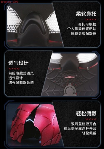 The Infinity Saga Iron Spider Man Helm Maske 1:1 Wearable Collection Spielzeug Geschenk - Bild 14 von 25
