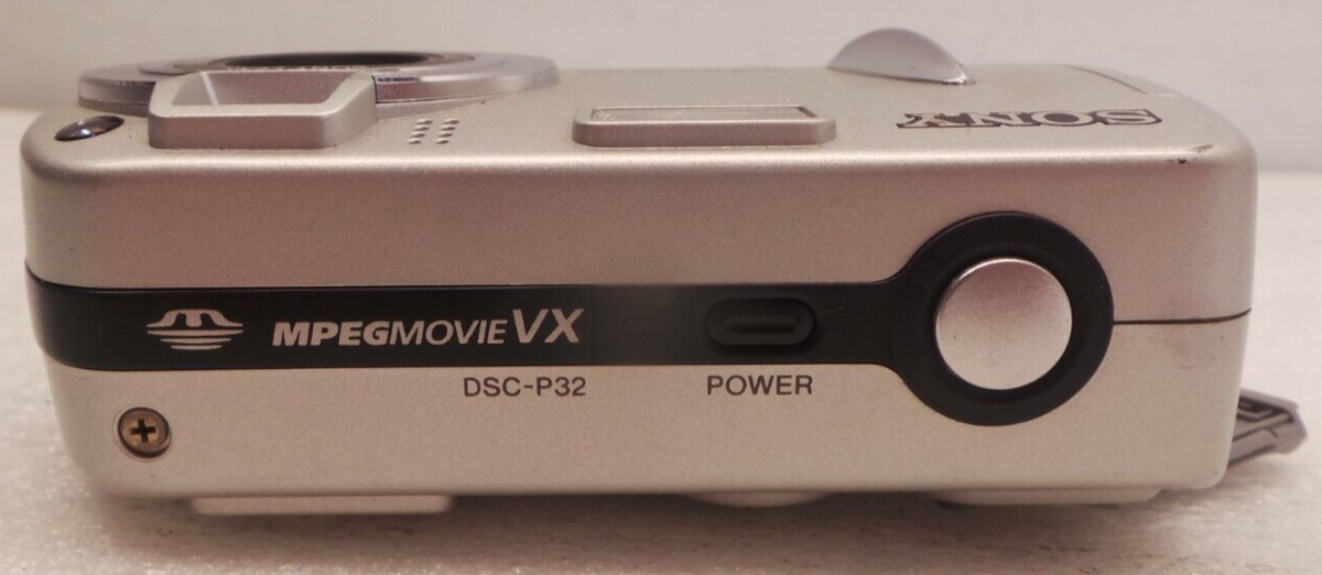 Sony Cyber-shot DSC-P32 3.2MB AA Battery Powered Digital Camera