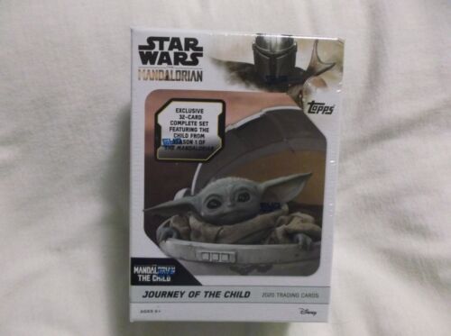 NEW Topps MANDALORIAN Star Wars JOURNEY OF CHILD 32-Card Box 2020 Trading Cards - Picture 1 of 4
