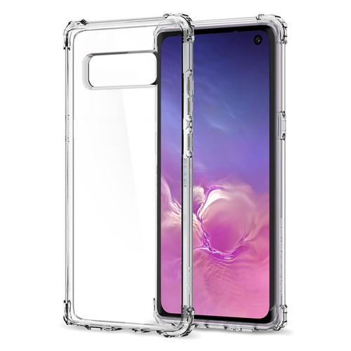 Clear Slim Shockproof Case + Tempered Glass Protector For Galaxy S8 S9 S10 Plus - Picture 10 of 19