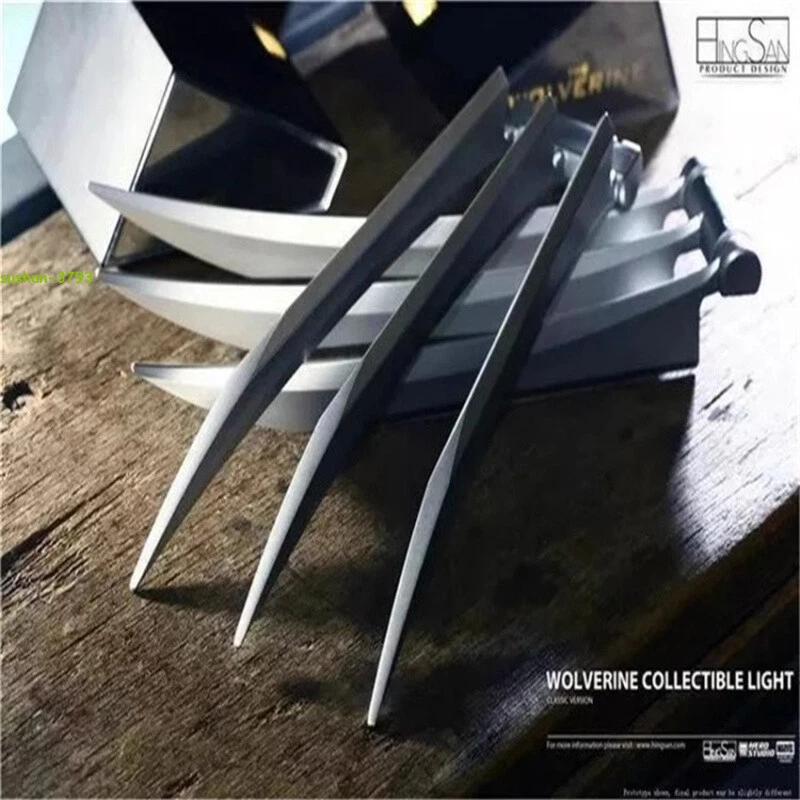 X-MEN Wolverine Logan Touch Luz LED 1:1 Garra de Lobo Cosplay Accesorios Regalo Lámpara de Pared Foto 3 de 4