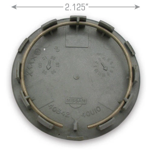 Tapacubos centrales 93-01 Nissan Altima OEM 40342 40U10 Foto 2 de 2