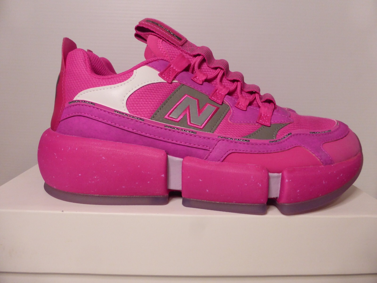 New Balance x Jaden Smith Vision Racer Pink Peony MSVRCJSC Mens US10 DS  LGBT | eBay