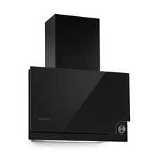 Cooker Hood Extractor Kitchen Chimney 60cm LED Touch Steel 586 m³/h 123 W Black