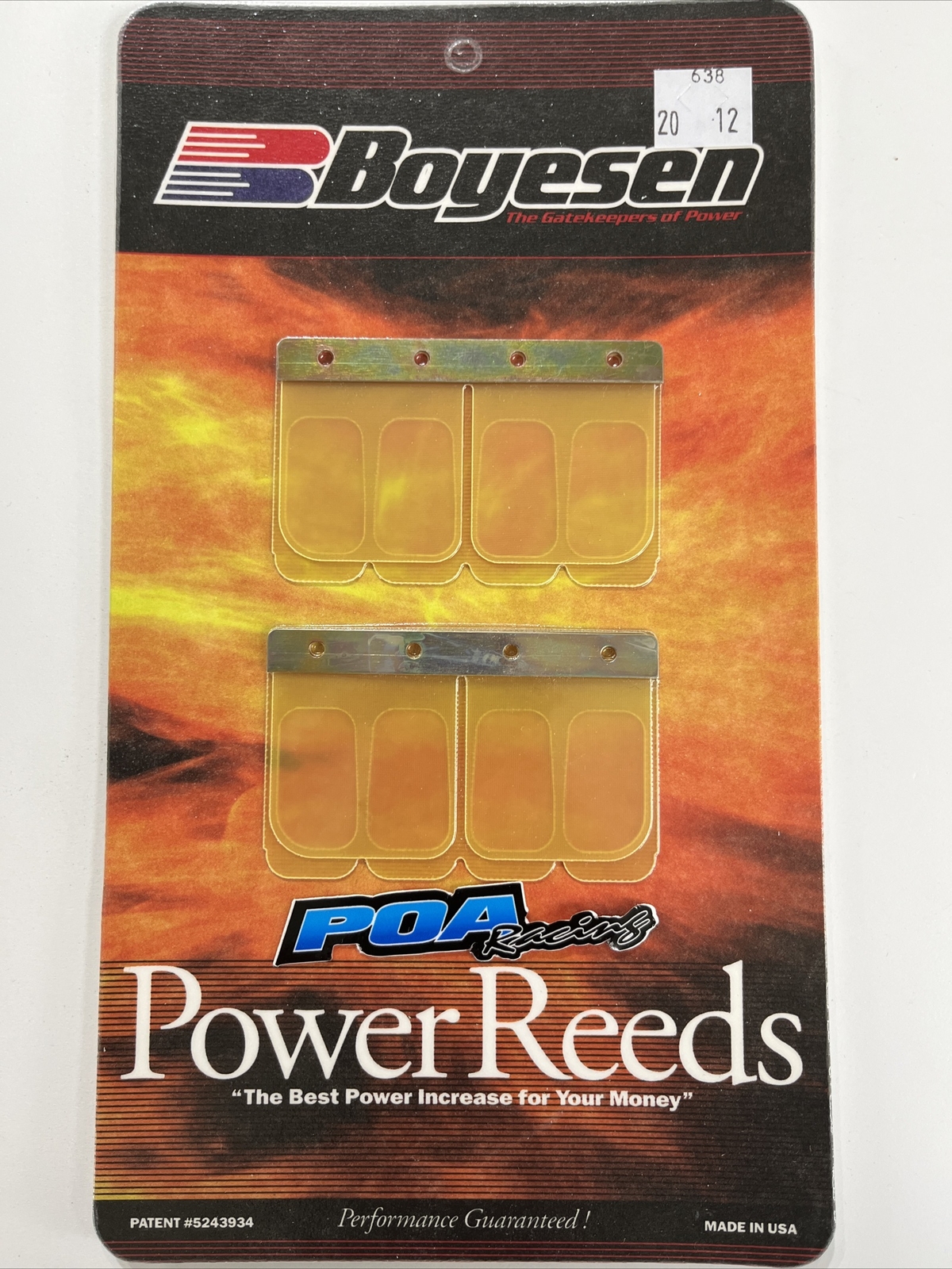 Boyesen Power Reed Dualstage KAWASAKI KX250 89-96