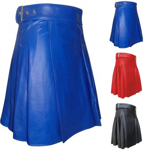 Skirts Leisure Gladiator Loungewear PU Leather Pleated Skirt Plus Size