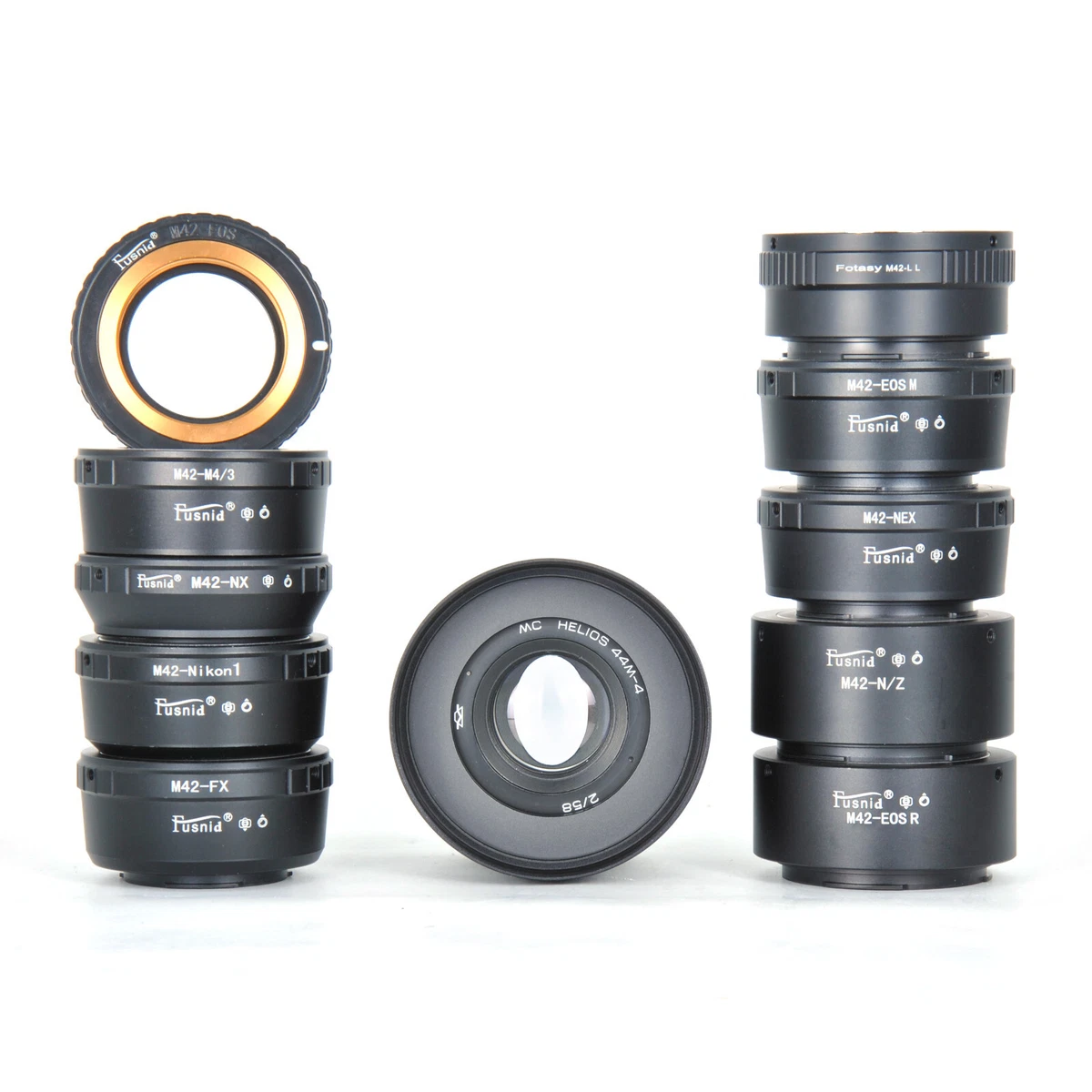 ¡Lente Helios-44M-4 58 mm F2 Cine Mod con bokeh anamórfico! ¡Tu montaje adapt...