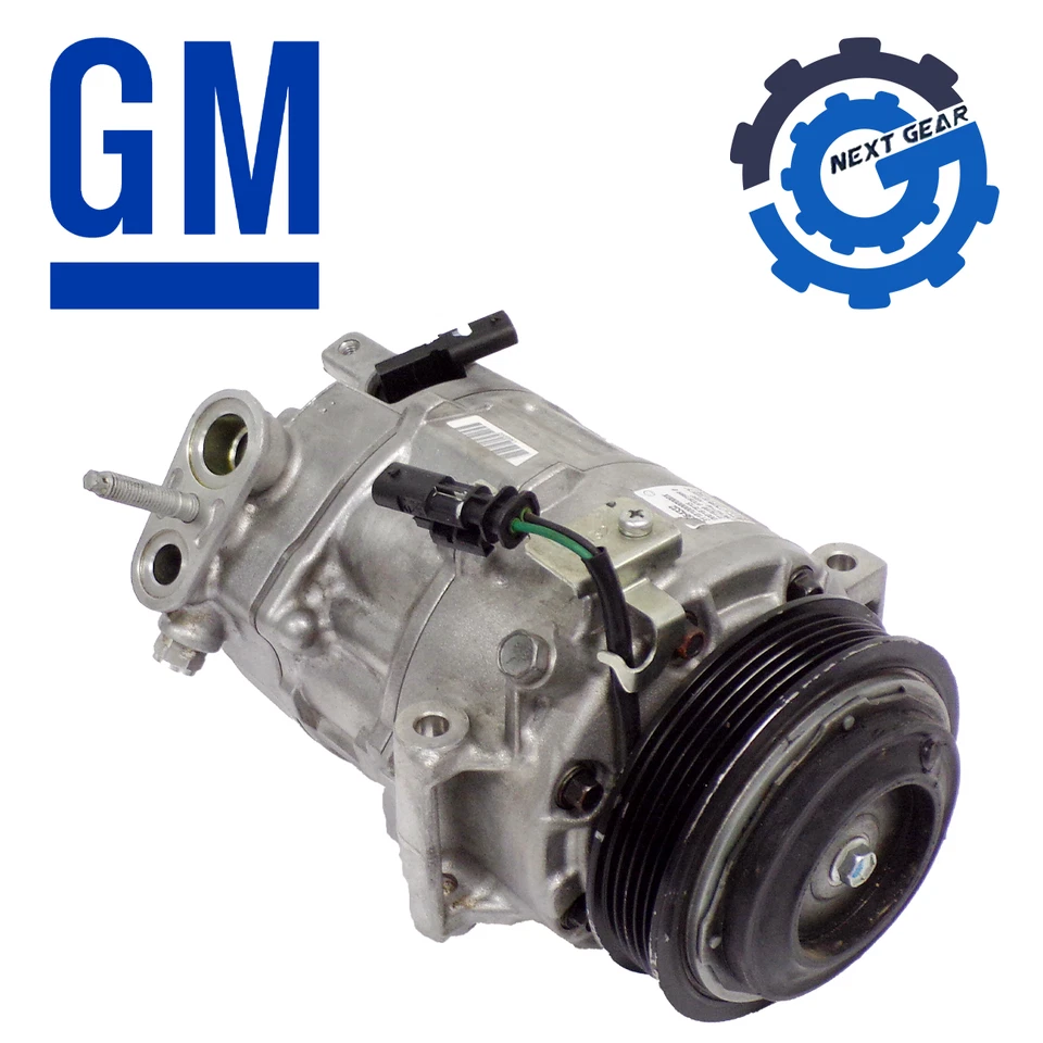 OEM GM A/C Compressor 2017-2023  Chevrolet Malibu 1.5L 84364332 - Image 3 of 4