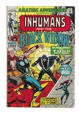 AMAZING ADVENTURES #8 --- NEAL ADAMS! BLACK BOLT VS THOR! Marvel! 1971! FN+