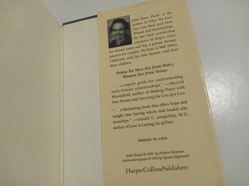 Men Are from Mars, Women Are from Venus: A practical guide by John Gray, Ph.D. - Picture 7 of 12