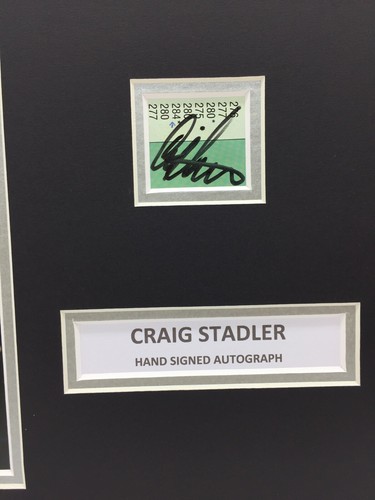 RARE Craig Stadler Golf Signed Photo Display + COA AUTOGRAPH THE MASTERS - Picture 3 of 3