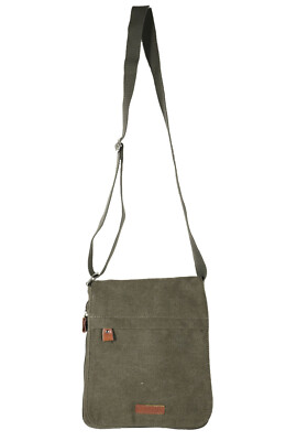KATANA Umhängetasche mittelgroß Canvas gefüttert Leder Ref. 6568 (6 Farben verfügbar)