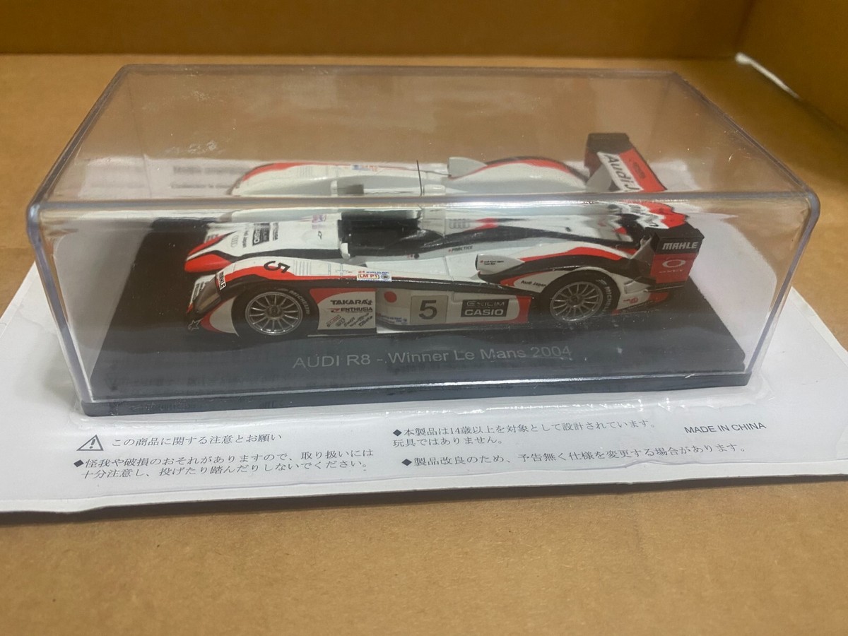 1/43 SPARK AUDI R8 WINNER LE MANS 2004 CAPELLO-KRISTENSEN-ARA | eBay