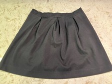 Madewell Women  s 4 Black Pleated Mini Skirt Side Zip