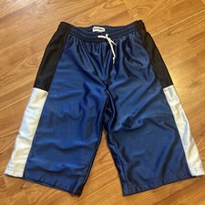 Old Navy Youth athletic shorts Blue Mesh Lined size XL 14/16
