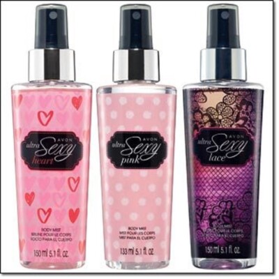 Avon Ultra Sexy Body Mist Collection...New Sealed..Fast Shipping
