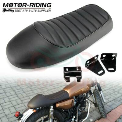 Universal Motorcycle Hump Saddle Cafe Racer Refit Vintage Seat Cushion NEW