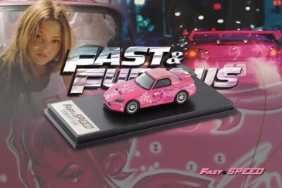 Fast Speed FS 1:64 S2000 AP1 Soft Top FNF Suki Pink limited999