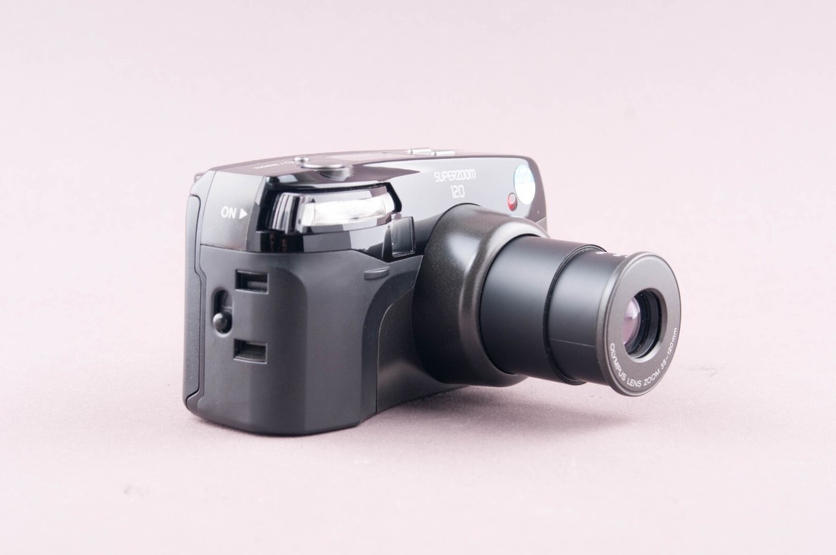 Olympus Superzoom 120 35mm Poin&Shoot Film Camera | eBay