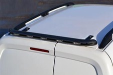 Noir Arrière Toit Barre Lumineuse + Leds Pour Opel Combo C 2001 - 2011 Inox