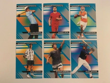 (15) different TURQUOISE PARALLEL cards - 2022 Upper Deck Goodwin Champions