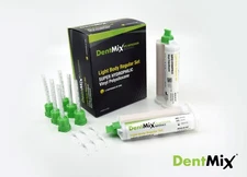 Box of 2 Dentmix Light Body Regular Set Impression Material w/ 6 tips and I/O's.