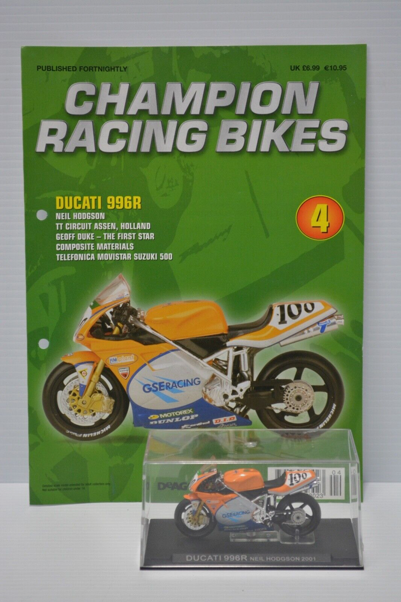 MOTO MINIATURE MOTOGP DUCATI 996R Neil Hodgson 2001 Echelle 1/24 EUR 19,90 - FR