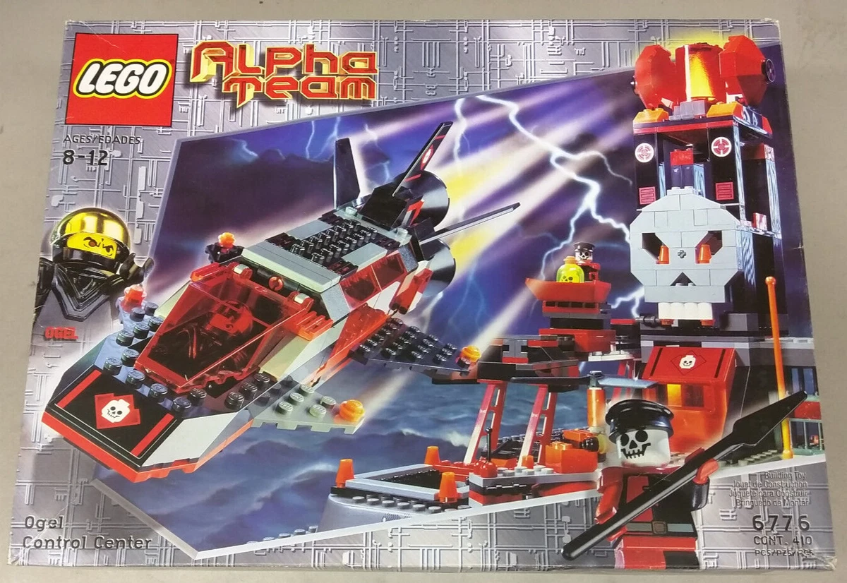 LEGO Alpha Team 6776 Ogel Center NEW! Skeleton Drones Raised Baseplate | eBay