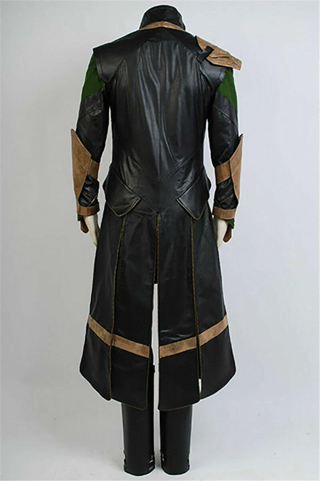 The Avengers Thor Loki Cosplay Costume Adult Men Size Halloween Suit Outfit NEW - Image 3 of 4