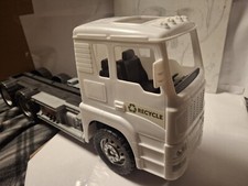 Toy recycle truck, white and gray, good condition 1:18 g.i. joe joy toy custom
