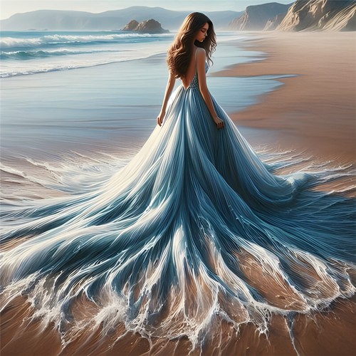 5D DIY Full Round Drill Diamond Painting Girl Kit Home Decor Art Craft 40x40cm - Photo 44 sur 93