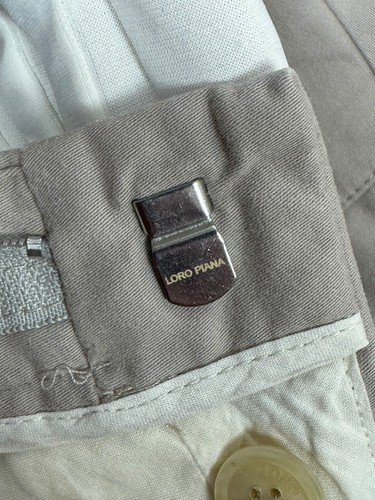 Loro Piana Cotton Chino Pants Made In Italy size 48 - Picture 11 of 11