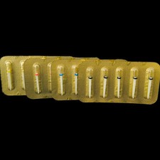 Dental 65% Fiber Post Glass Screw Piles Teeth Restoration Refill 1.2/1.4/1.6/1.8