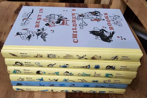 Best in children's books lot Of 6 STORIES Health SCIENCE History Collections HC