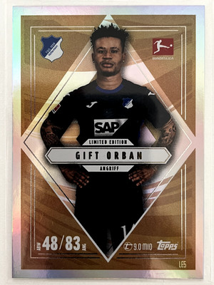 Match Attax Bundesliga 25/26 LE05 - Gift Orban - Limitierte Karte