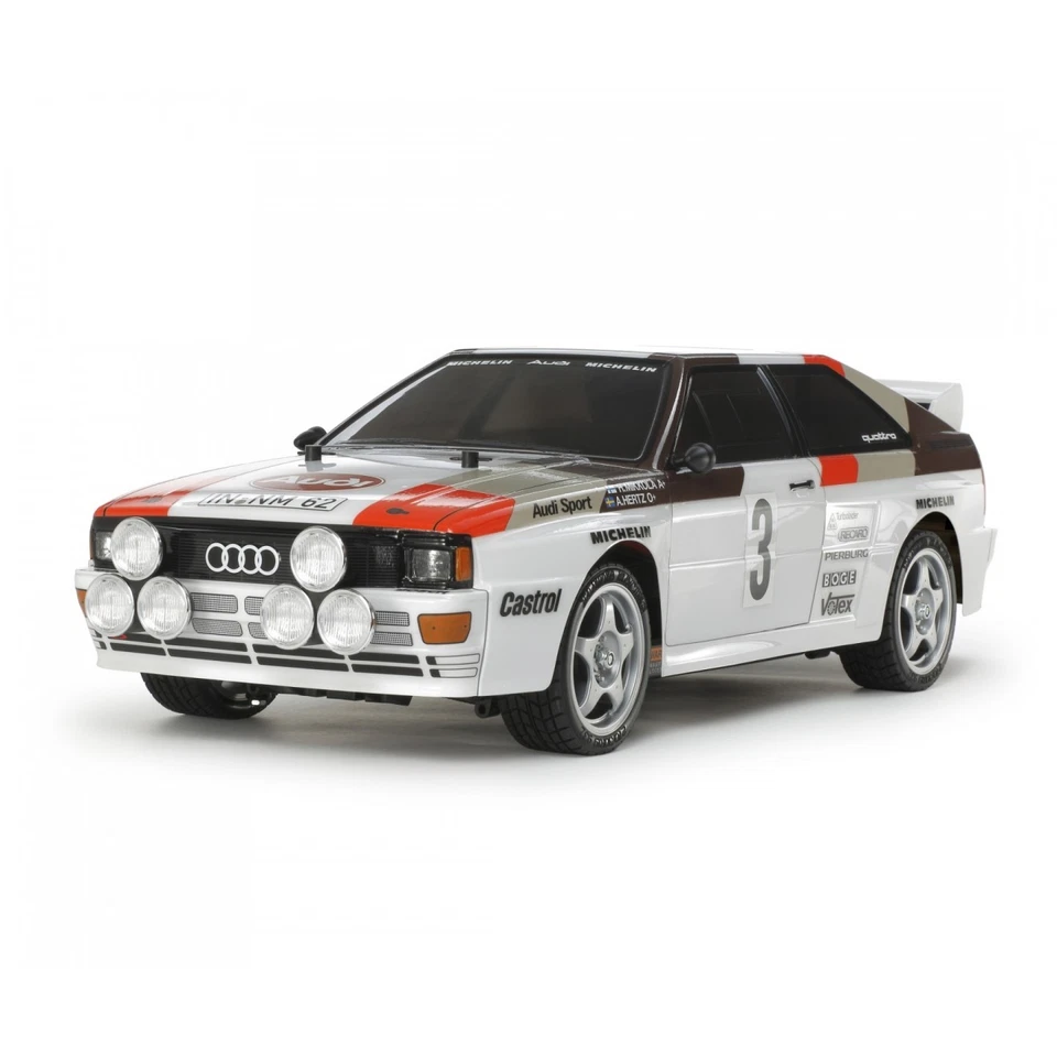 Tamiya 300058667 - 1:10 RC Audi Quattro Rally A2 (TT-02)    Bausatz Neuware - Bild 1 von 1
