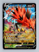 Galarian Zapdos V Astral Radiance Trainer Gallery TG19/TG30 Holo NM/M Pokemon