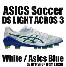 ASICS Soccer Cleats DS LIGHT ACROS 3 1101A070.105 White / Asics Blue