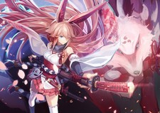 Anime anime girls honkai Playmat Gaming Mat Desk Game Desk Playmat Mat